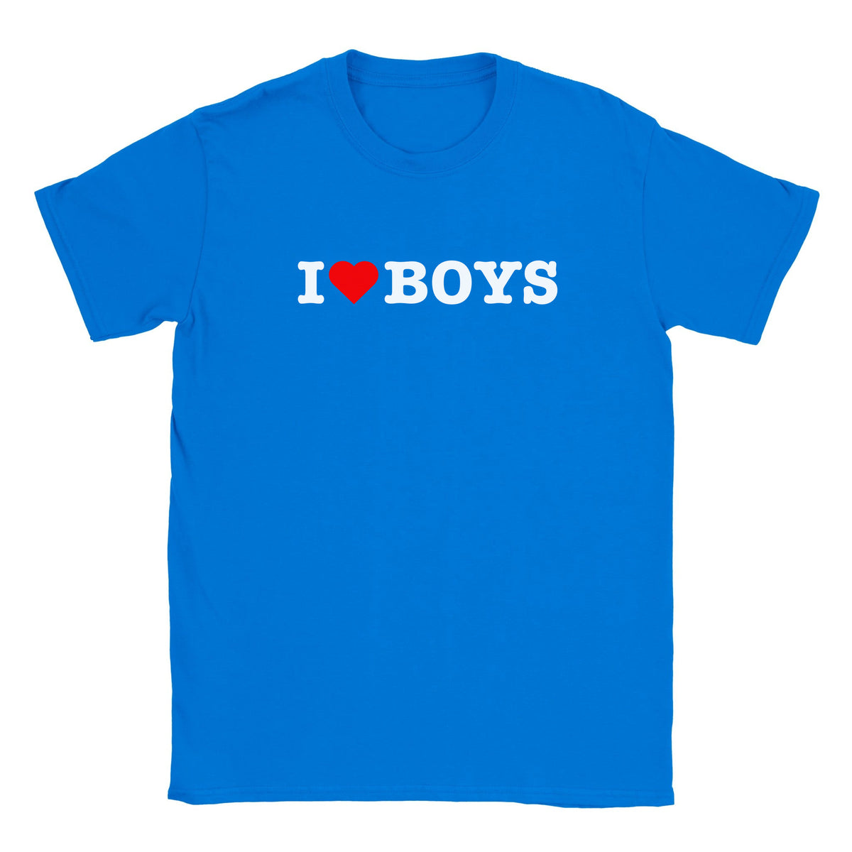 I LOVE BOYS - BABY TEE – Royal