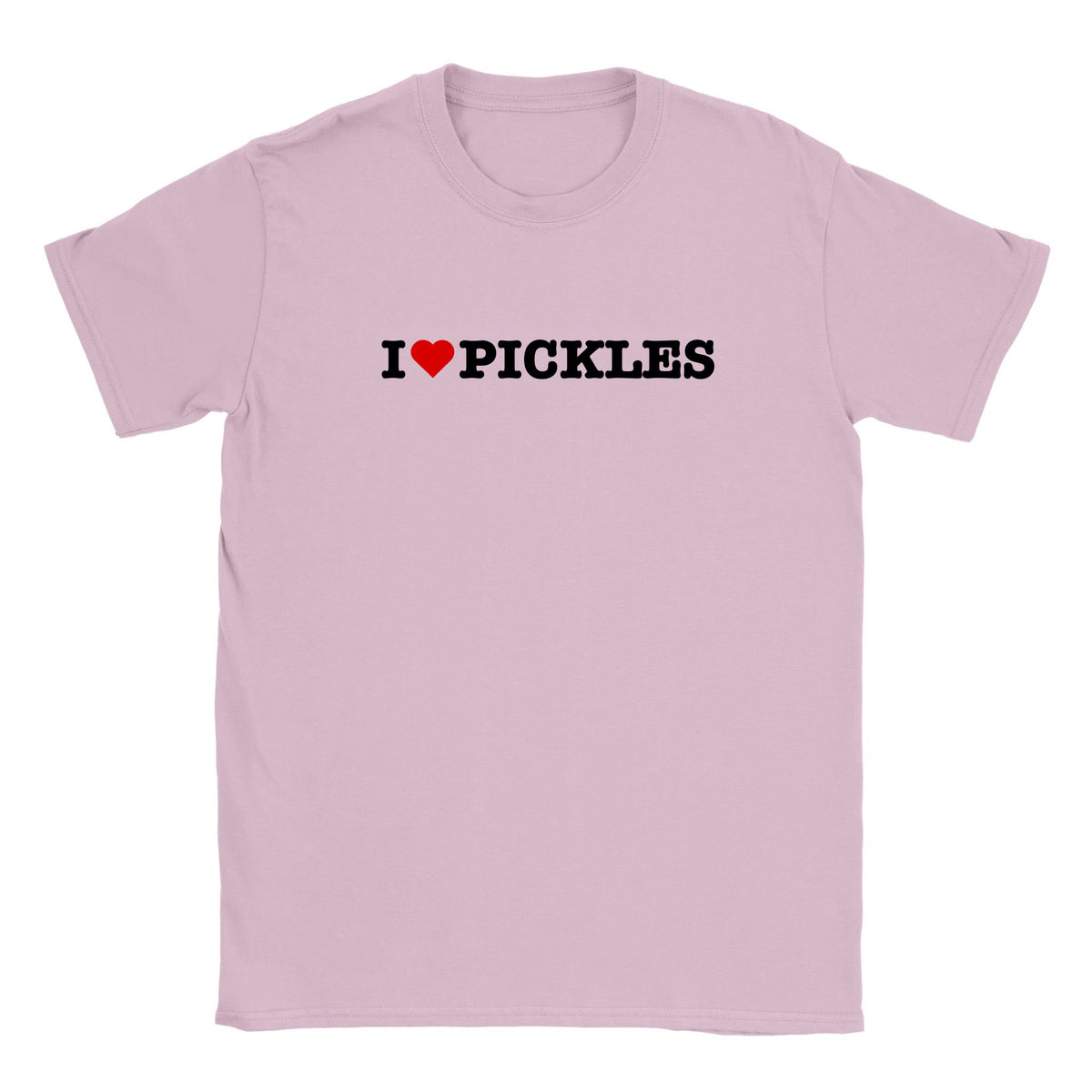 I LOVE PICKLES - BABY TEE – Light Pink