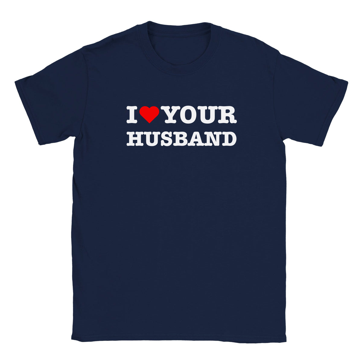 I LOVE YOUR HUSBAND - BABY TEE – Navy