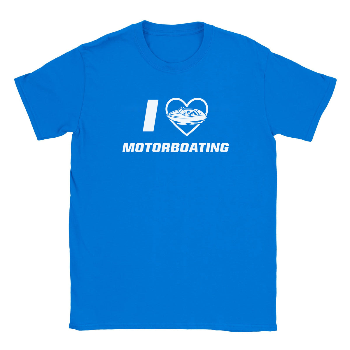 I LOVE MOTORBOATING - BABY TEE – Royal