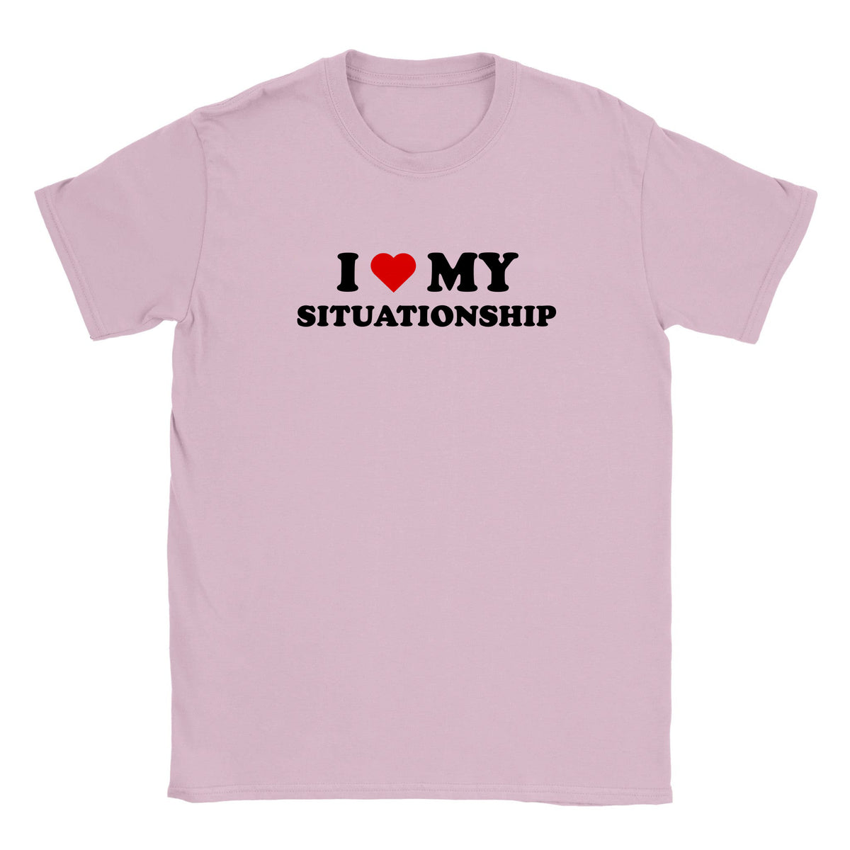 I LOVE MY SITUATIONSHIP - BABY TEE – Light Pink