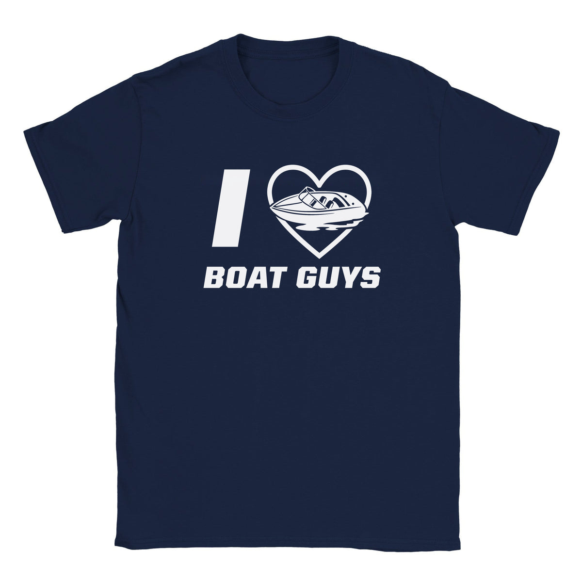 I LOVE BOAT GUYS - BABY TEE – Navy