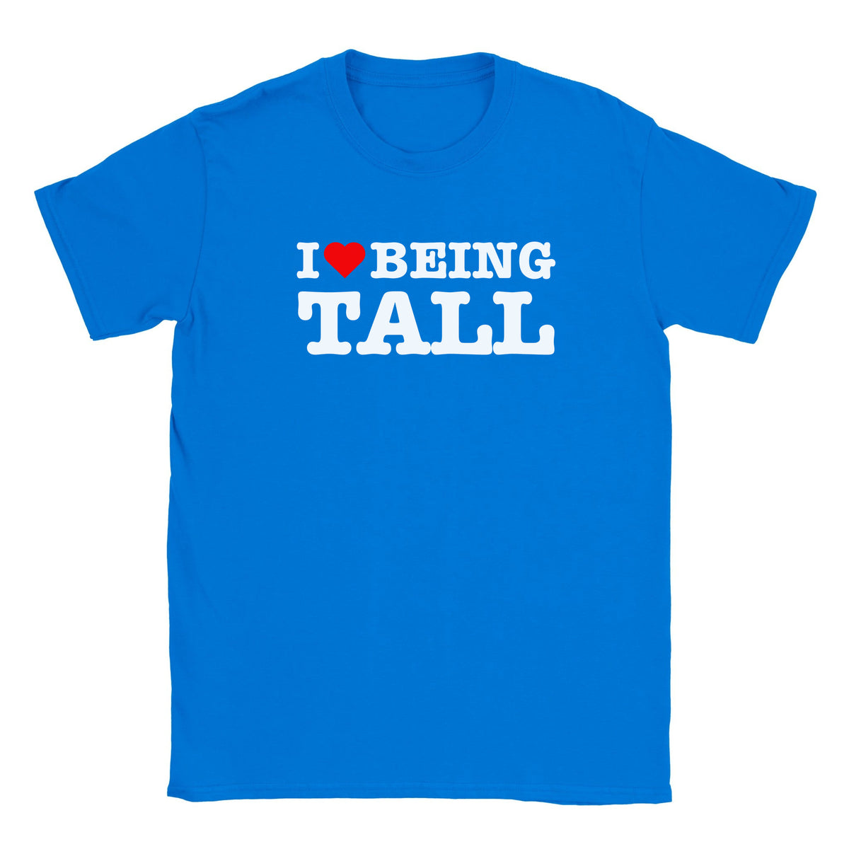 I LOVE BEING TALL - BABY TEE – Royal
