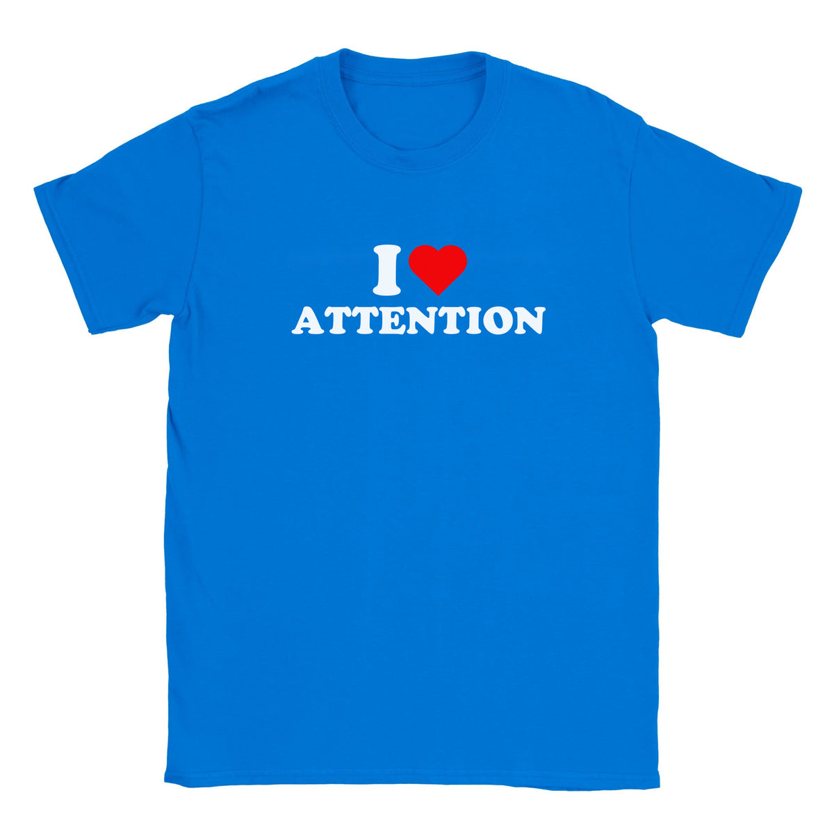 I LOVE ATTENTION - BABY TEE – Royal