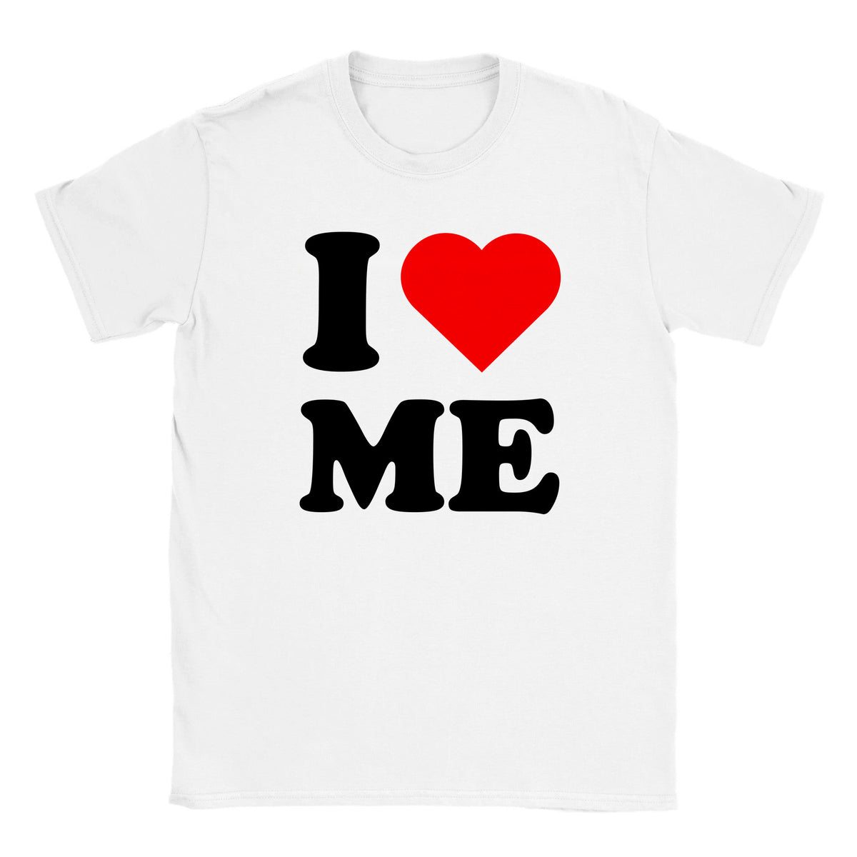 I LOVE ME - BABY TEE – White