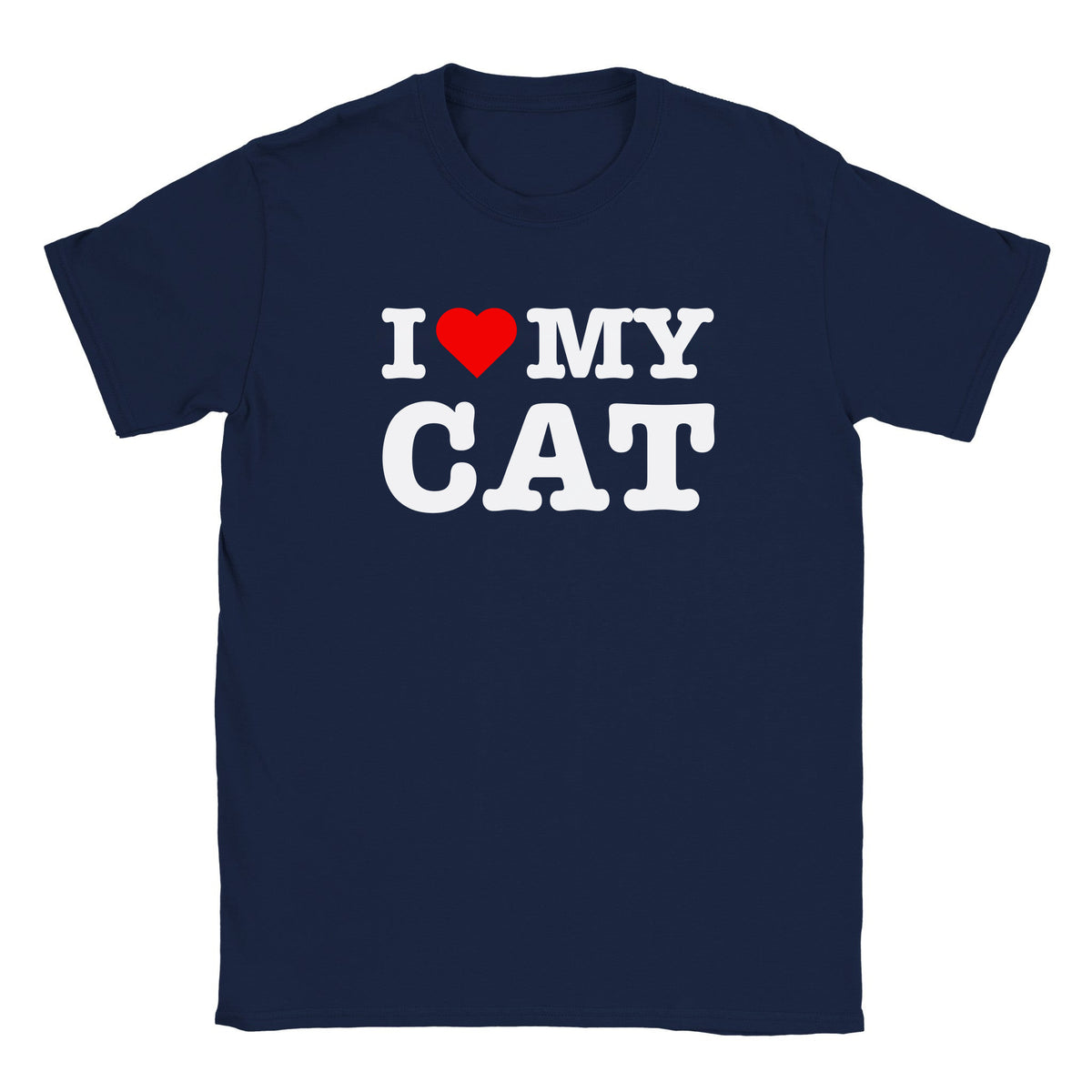 I LOVE MY CAT - BABY TEE – Navy