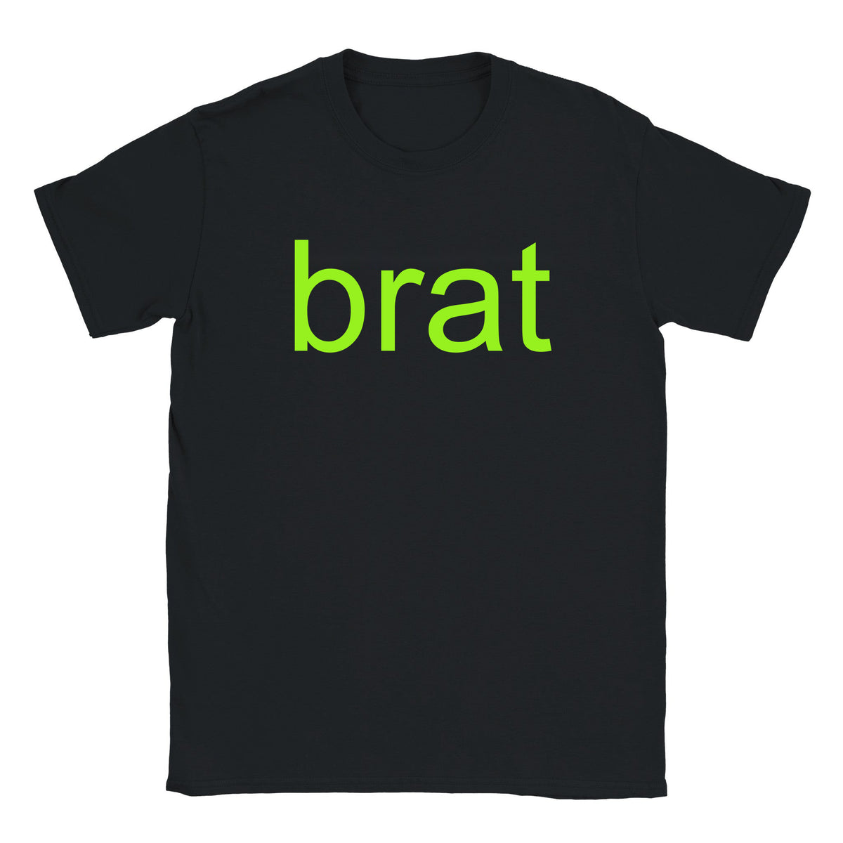 BRAT - BABY TEE – Black