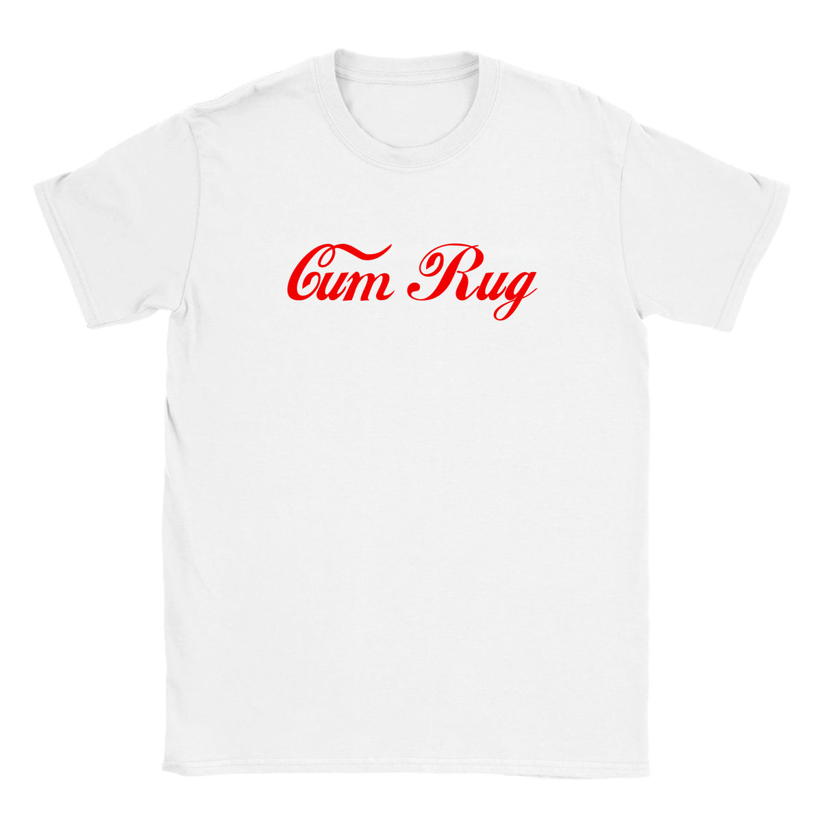 CUM RUG - BABY TEE – White