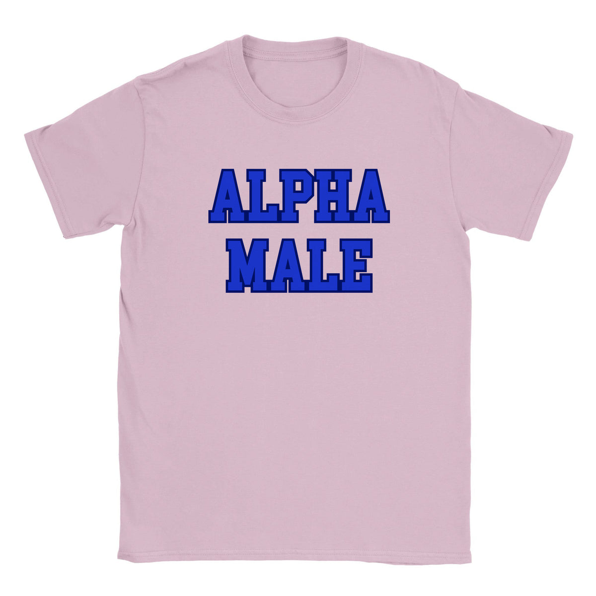 ALPHA MALE - BABY TEE – Light Pink