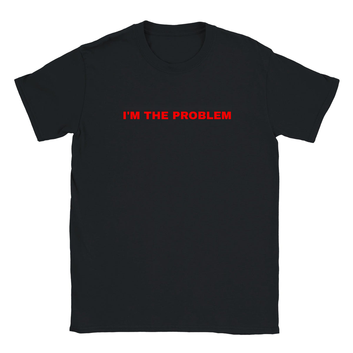 I'M THE PROBLEM - BABY TEE – Black