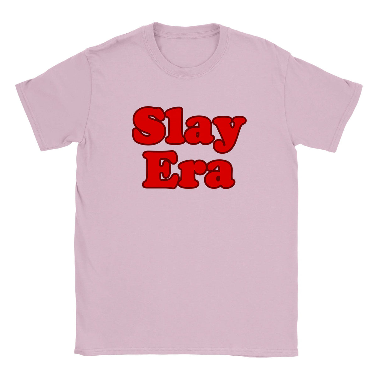 SLAY ERA - BABY TEE – Light Pink