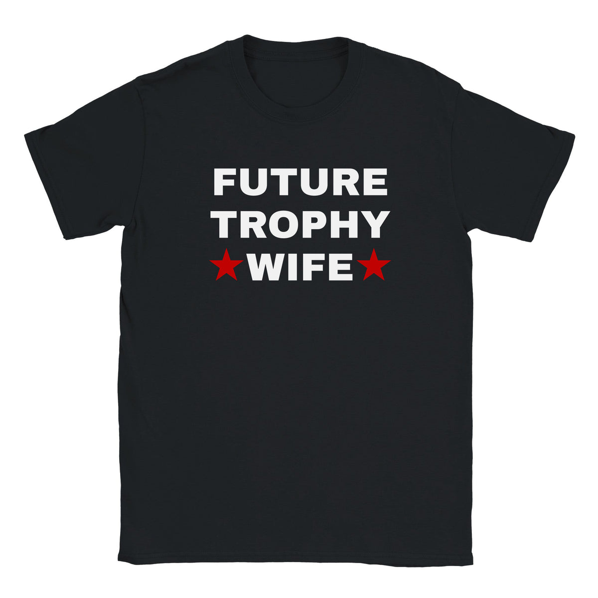FUTURE TROPHY WIFE - BABY TEE – Black