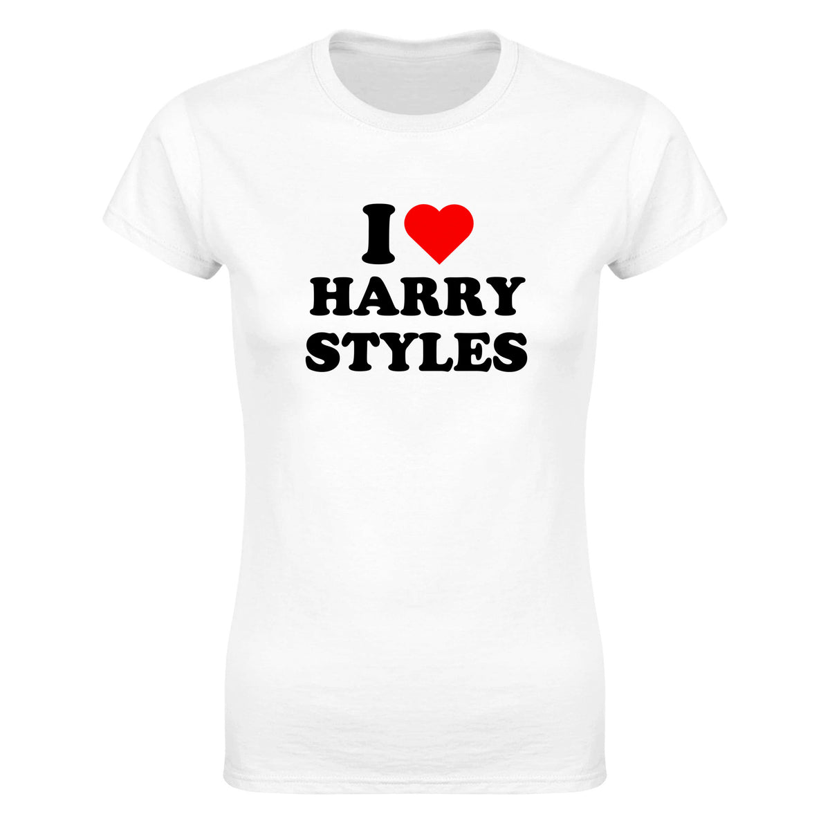 I LOVE HARRY STYLES - WOMEN'S TEE – White