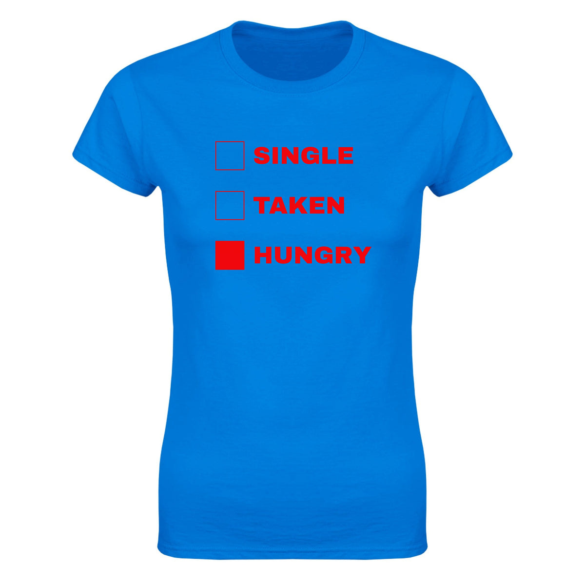 HUNGRY - WOMEN'S TEE – Royal