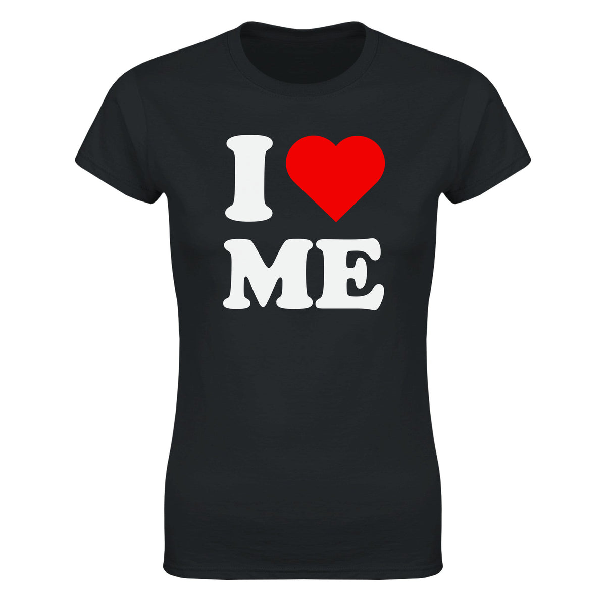 I LOVE ME - WOMEN'S TEE – Black