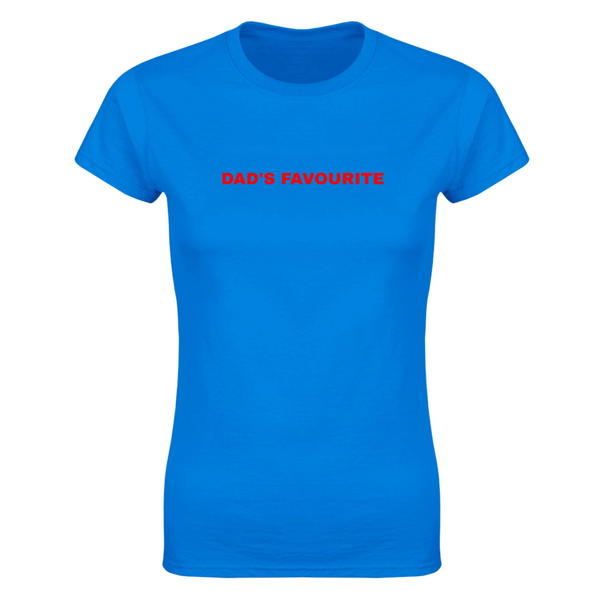DAD'S FAVOURITE - WOMEN'S TEE – Royal