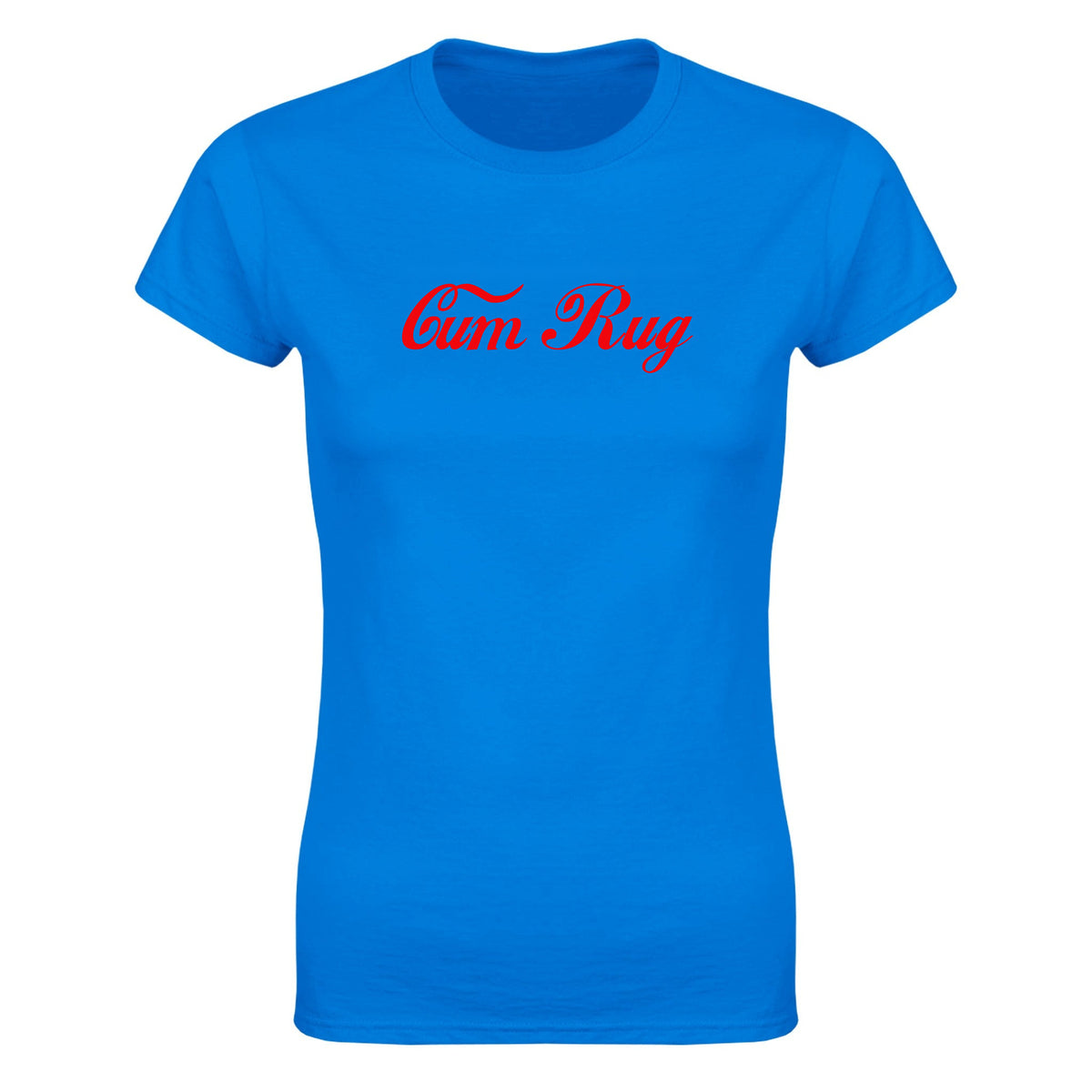 CUM RUG - WOMEN'S TEE – Royal
