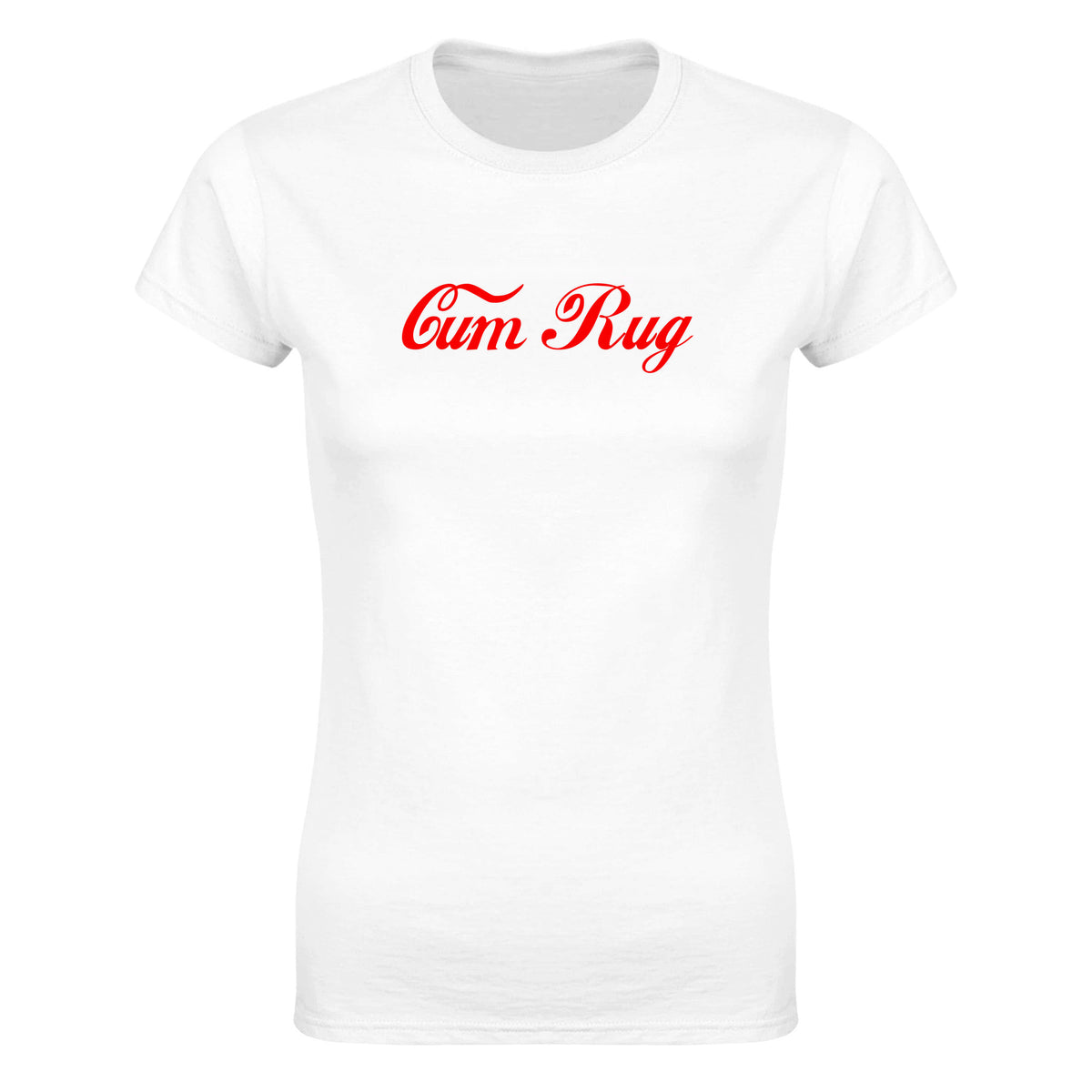 CUM RUG - WOMEN'S TEE – White