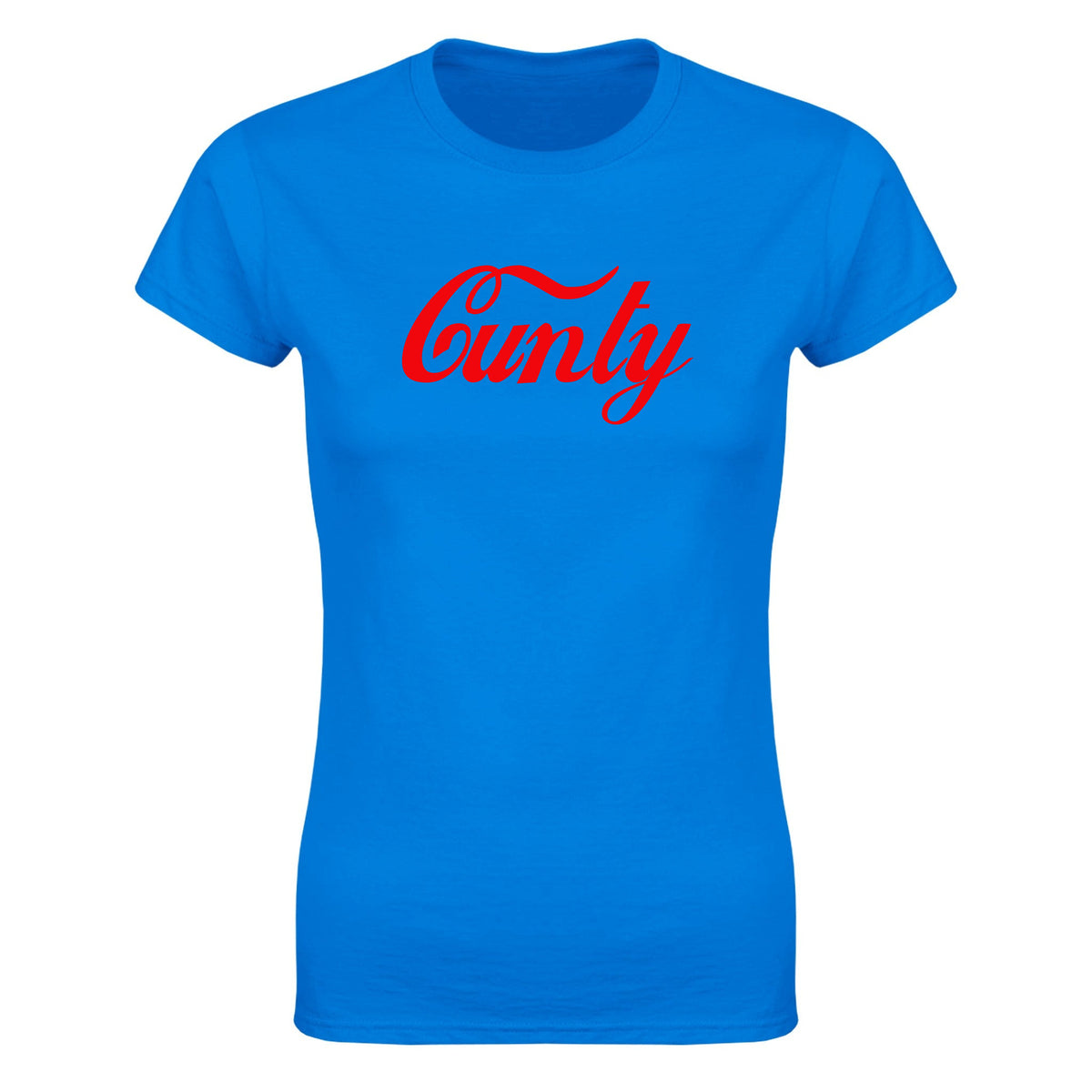 CUNTY - WOMEN'S TEE – Royal