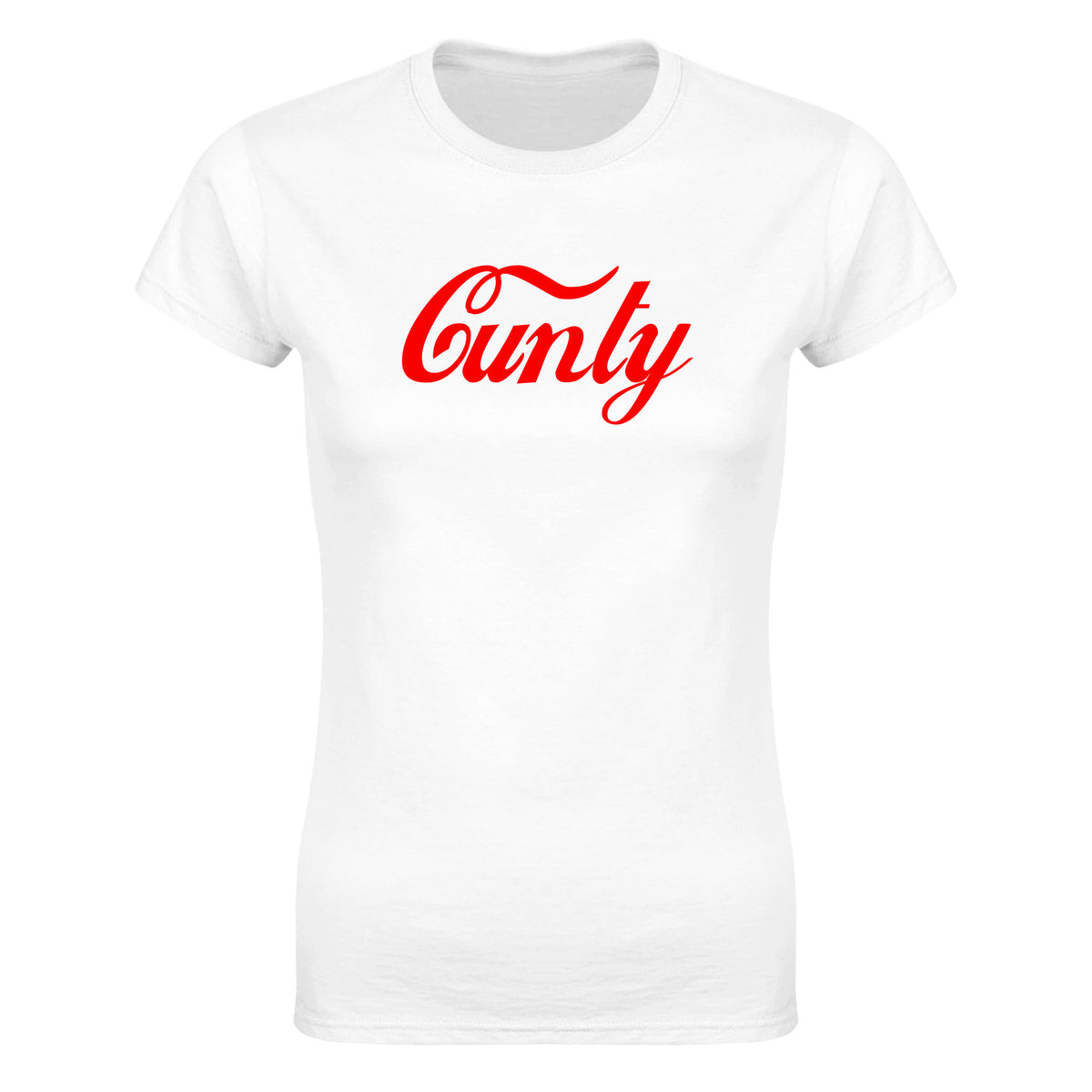 CUNTY - WOMEN'S TEE – White