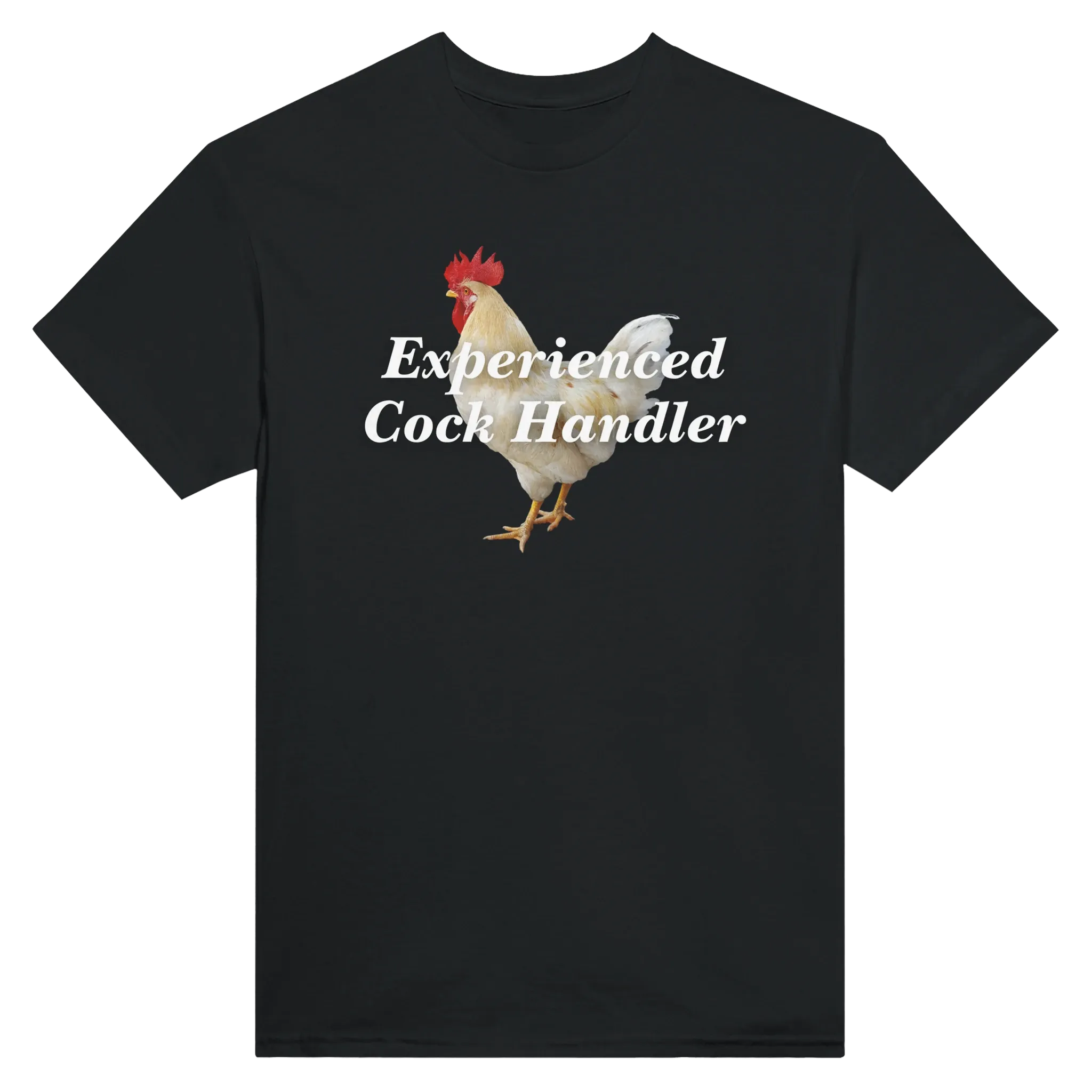 EXPERIENCED COCK HANDLER - TEE – Black