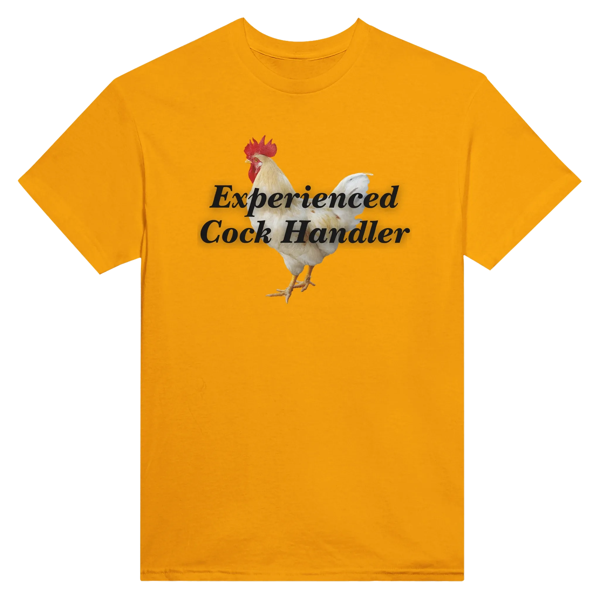 EXPERIENCED COCK HANDLER - TEE – Gold