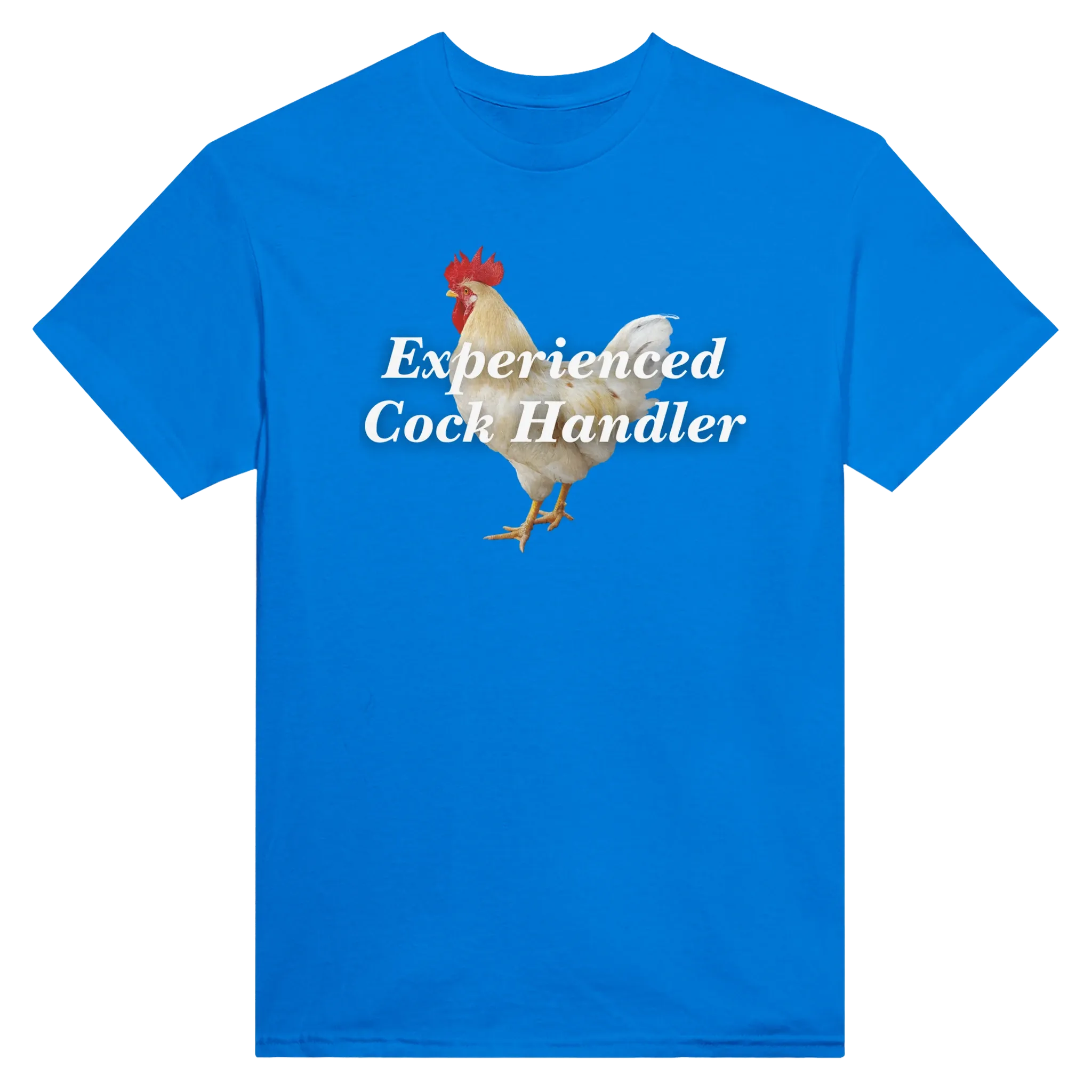 EXPERIENCED COCK HANDLER - TEE – Royal