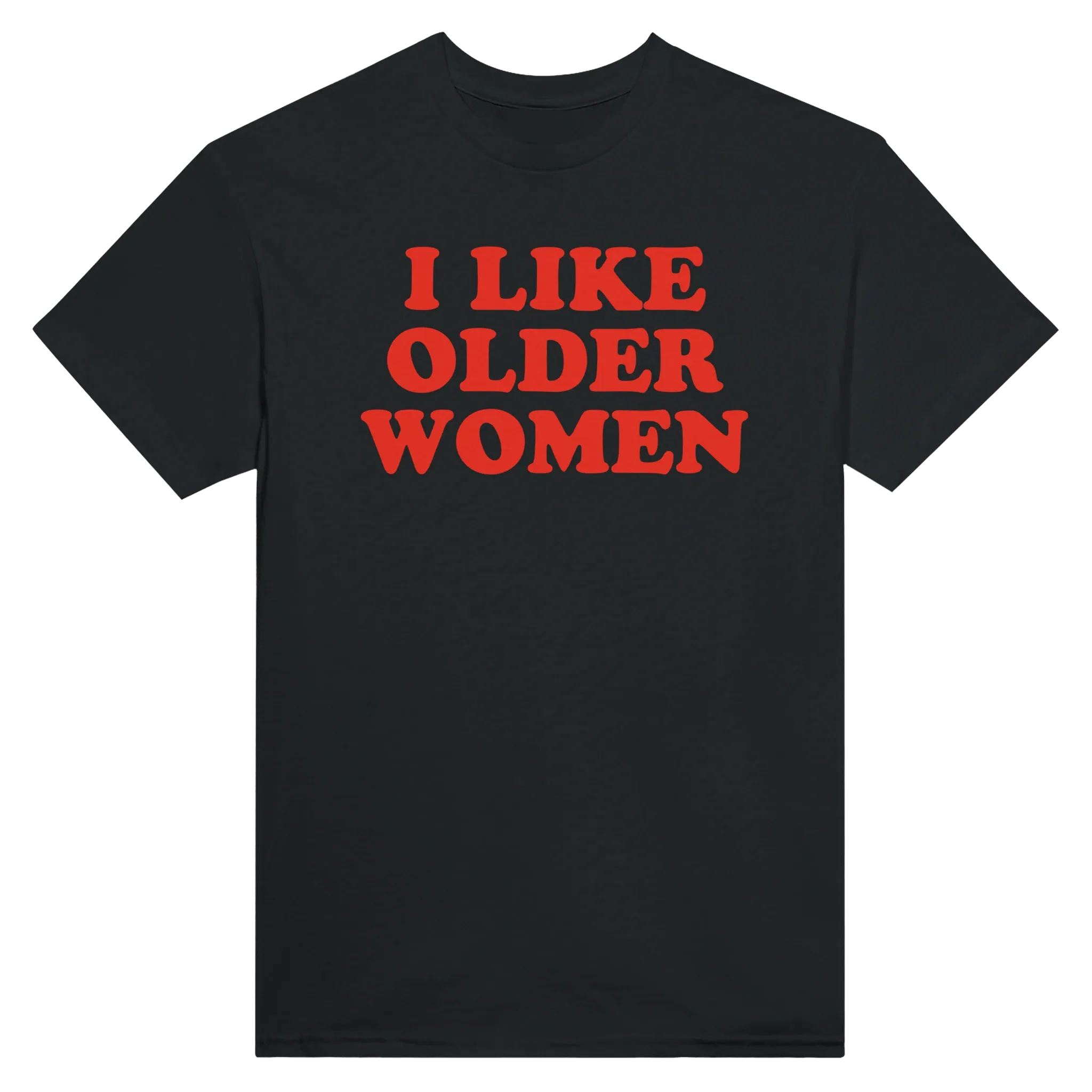 I LIKE OLDER WOMEN - TEE – Black