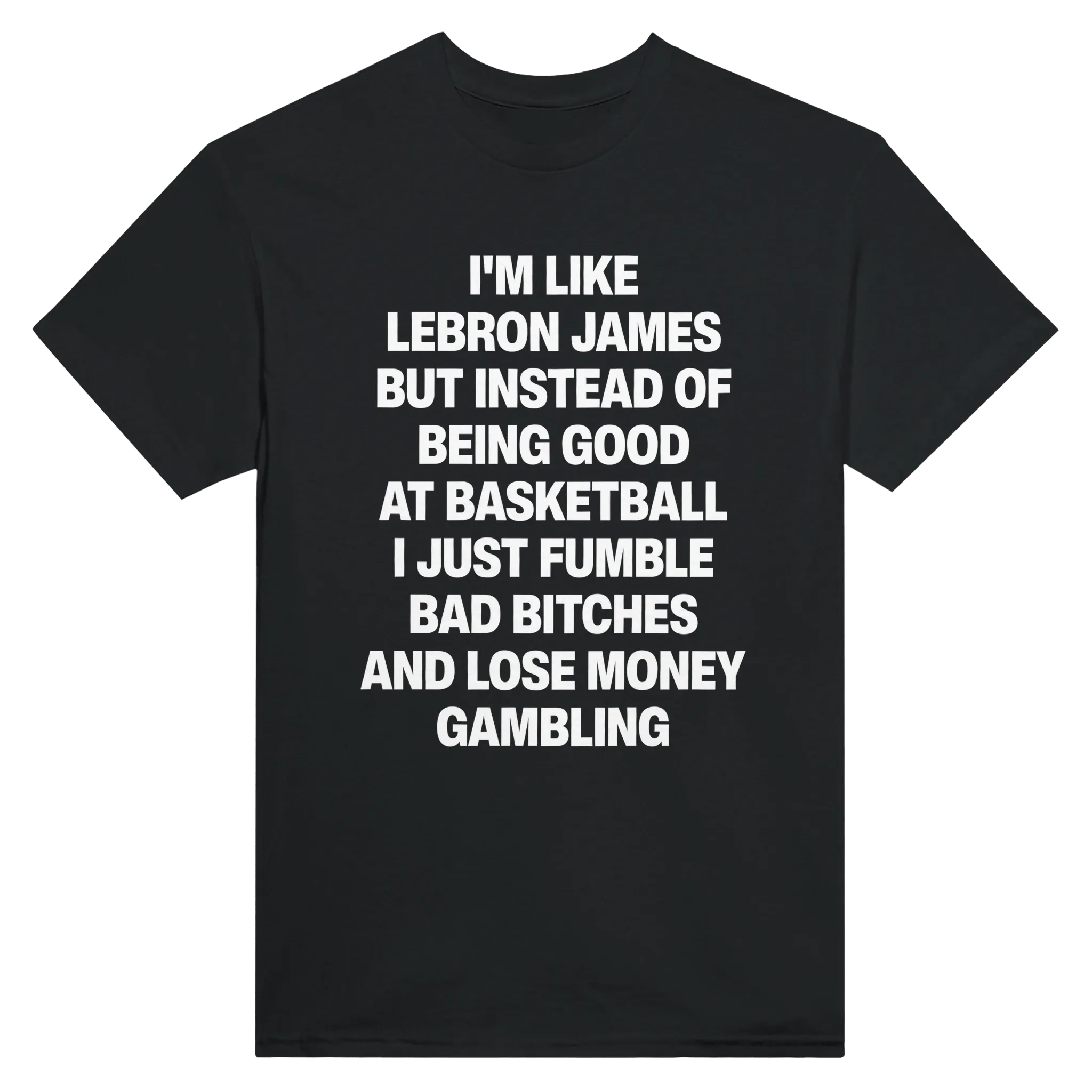 I'M LIKE LEBRON JAMES - TEE – Black