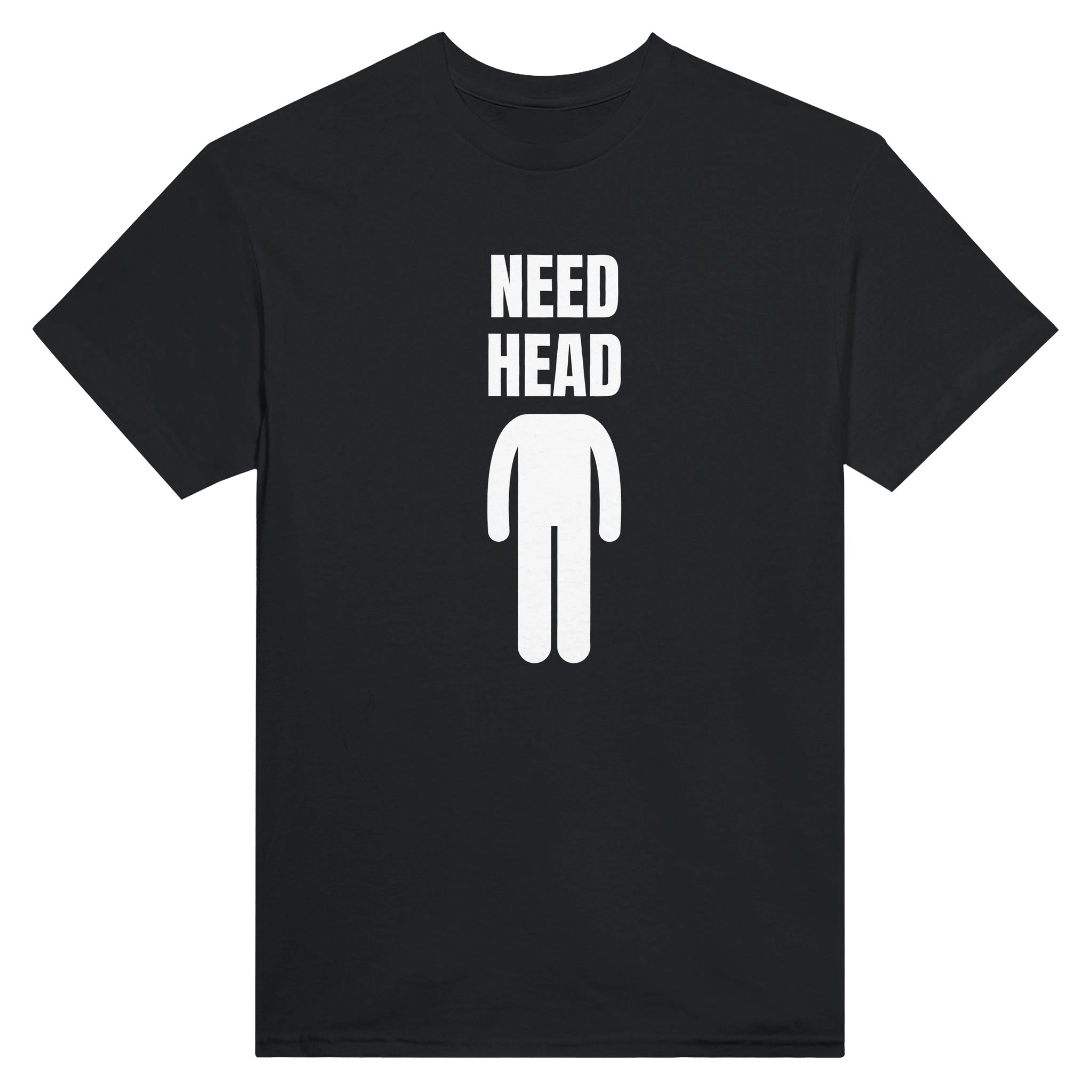 NEED HEAD - TEE – Black
