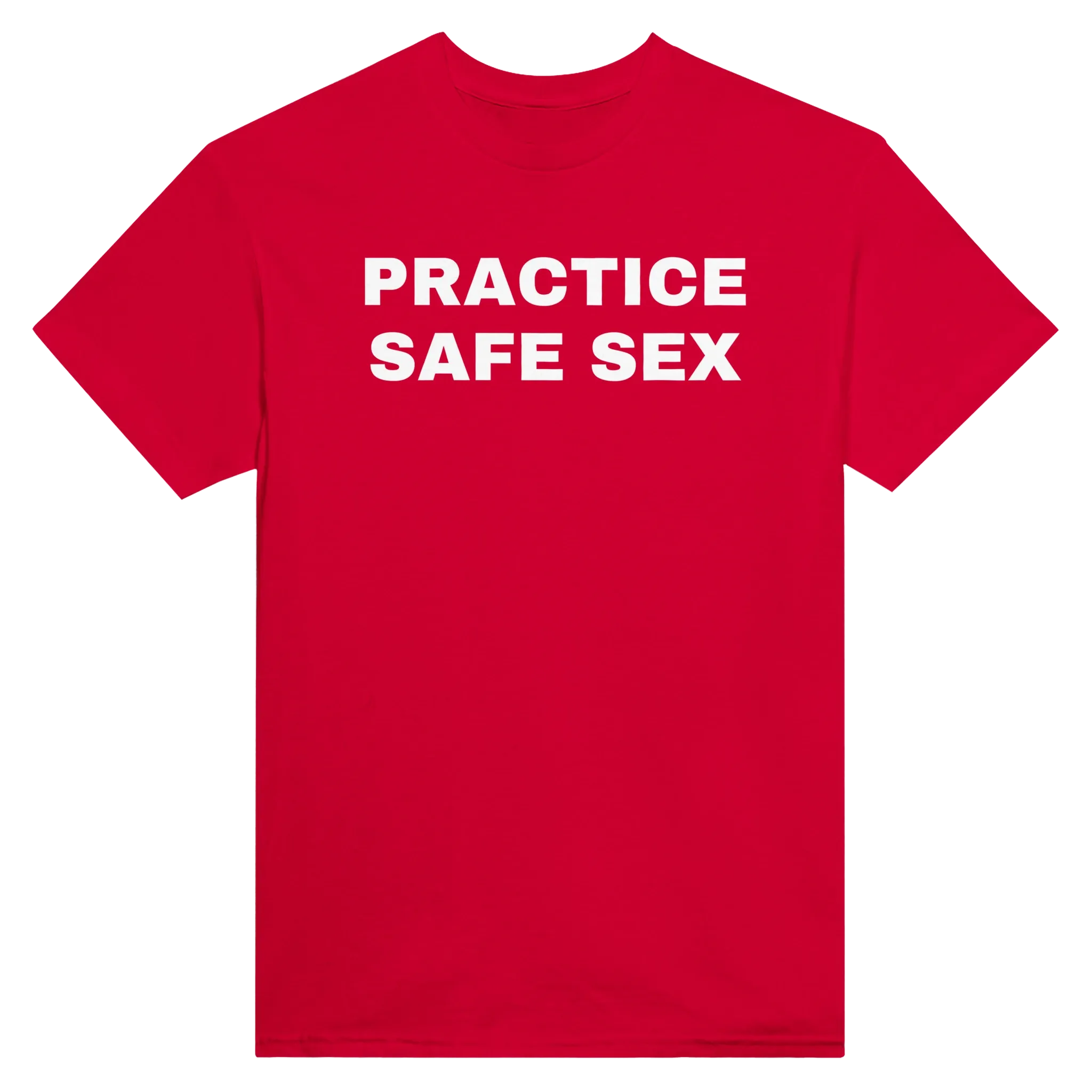 PRACTICE SAFE SEX - TEE – Red