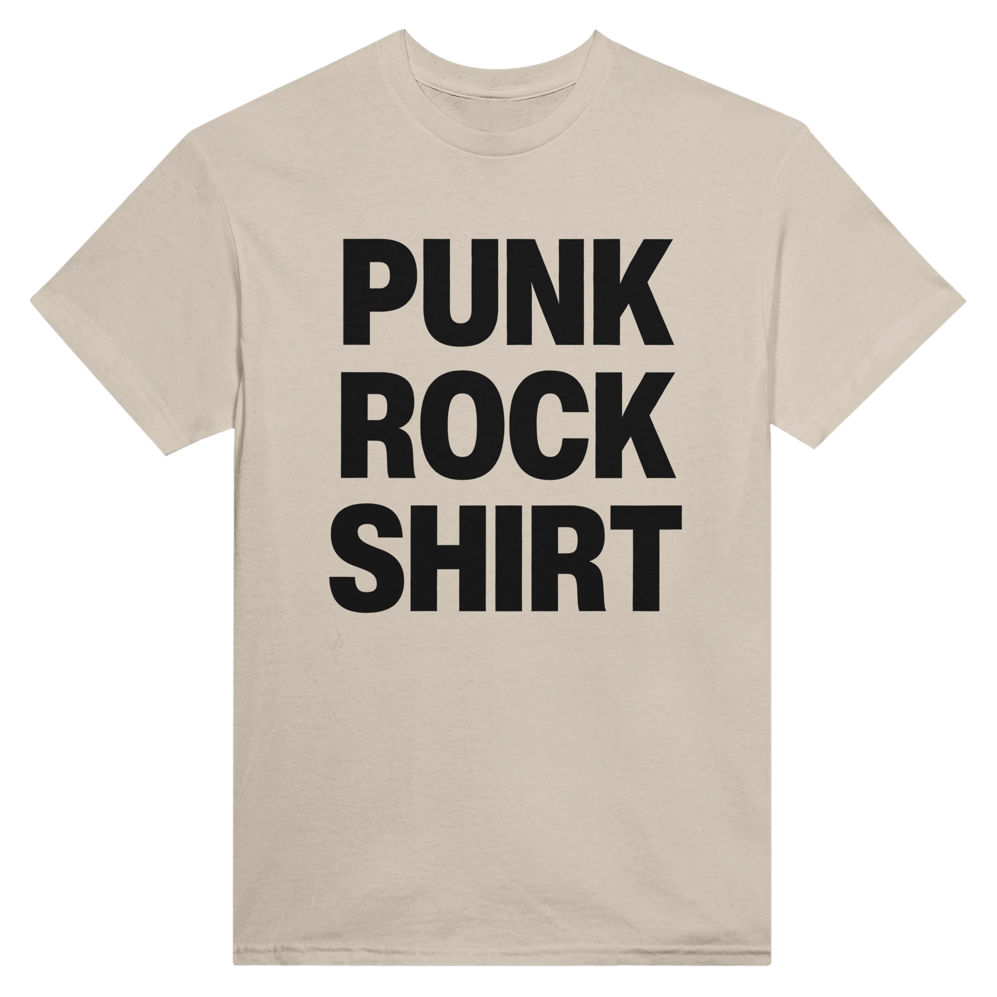 PUNK ROCK SHIRT - TEE – Sand