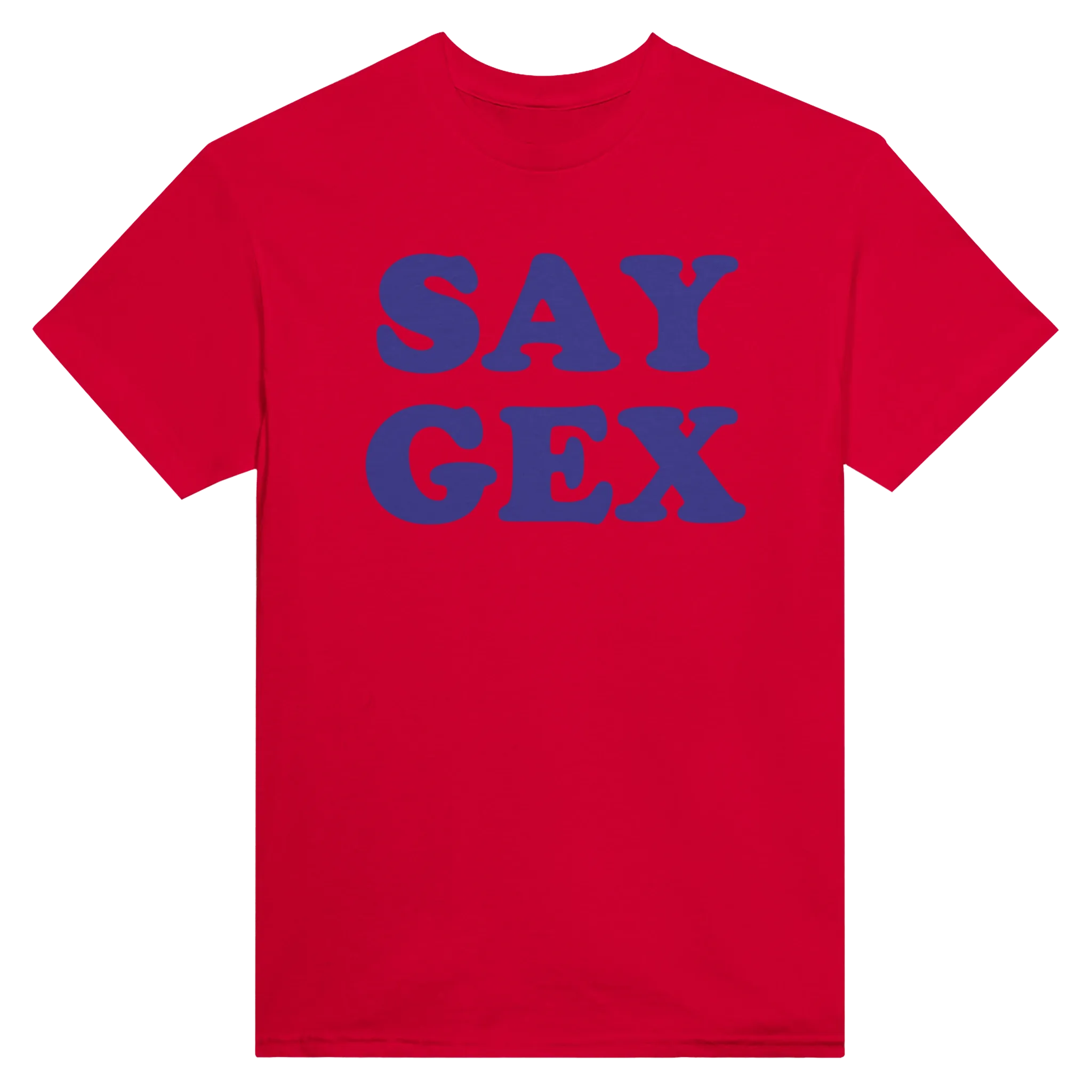 SAY GEX - TEE – Red