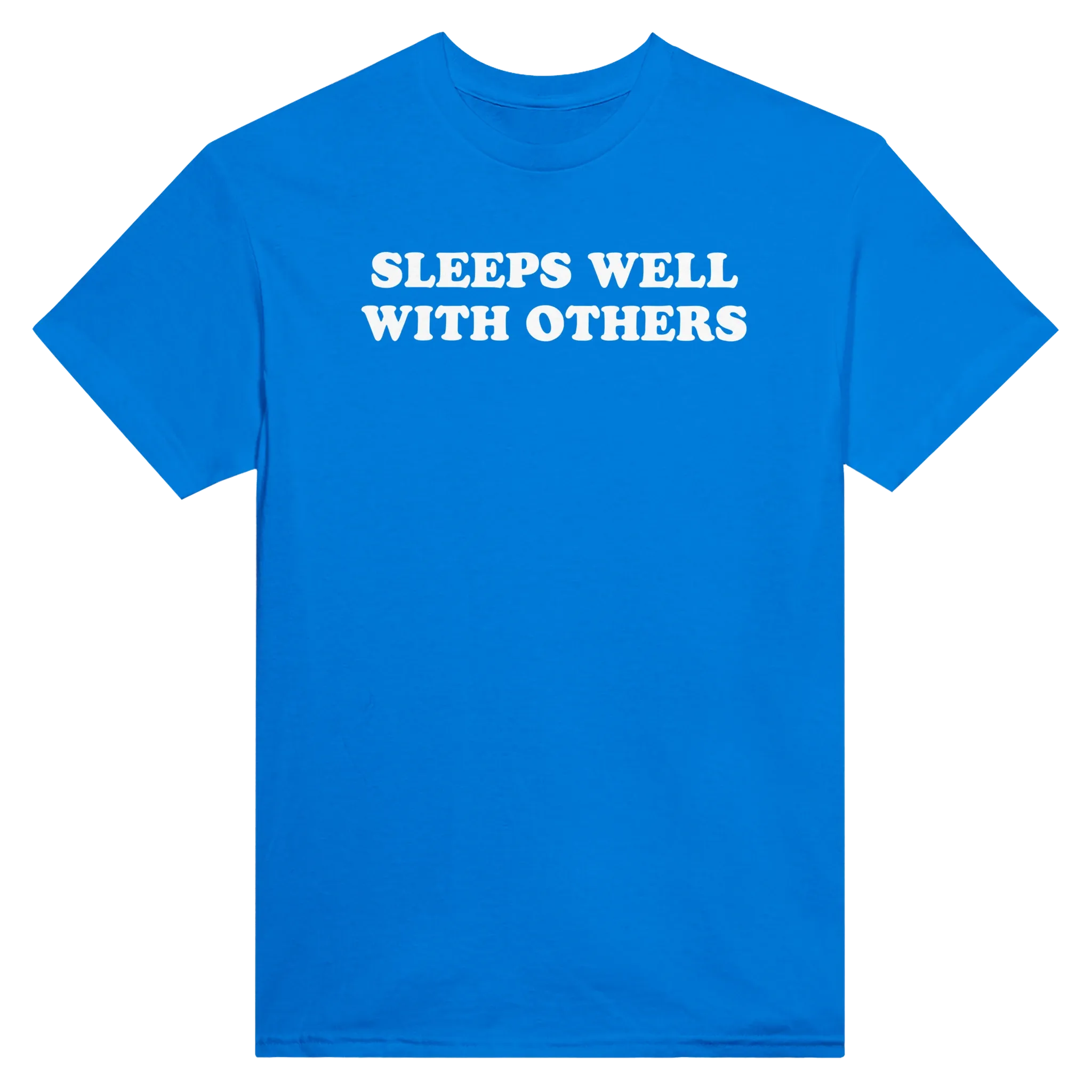 SLEEPS WELL WITH OTHERS - TEE – Royal