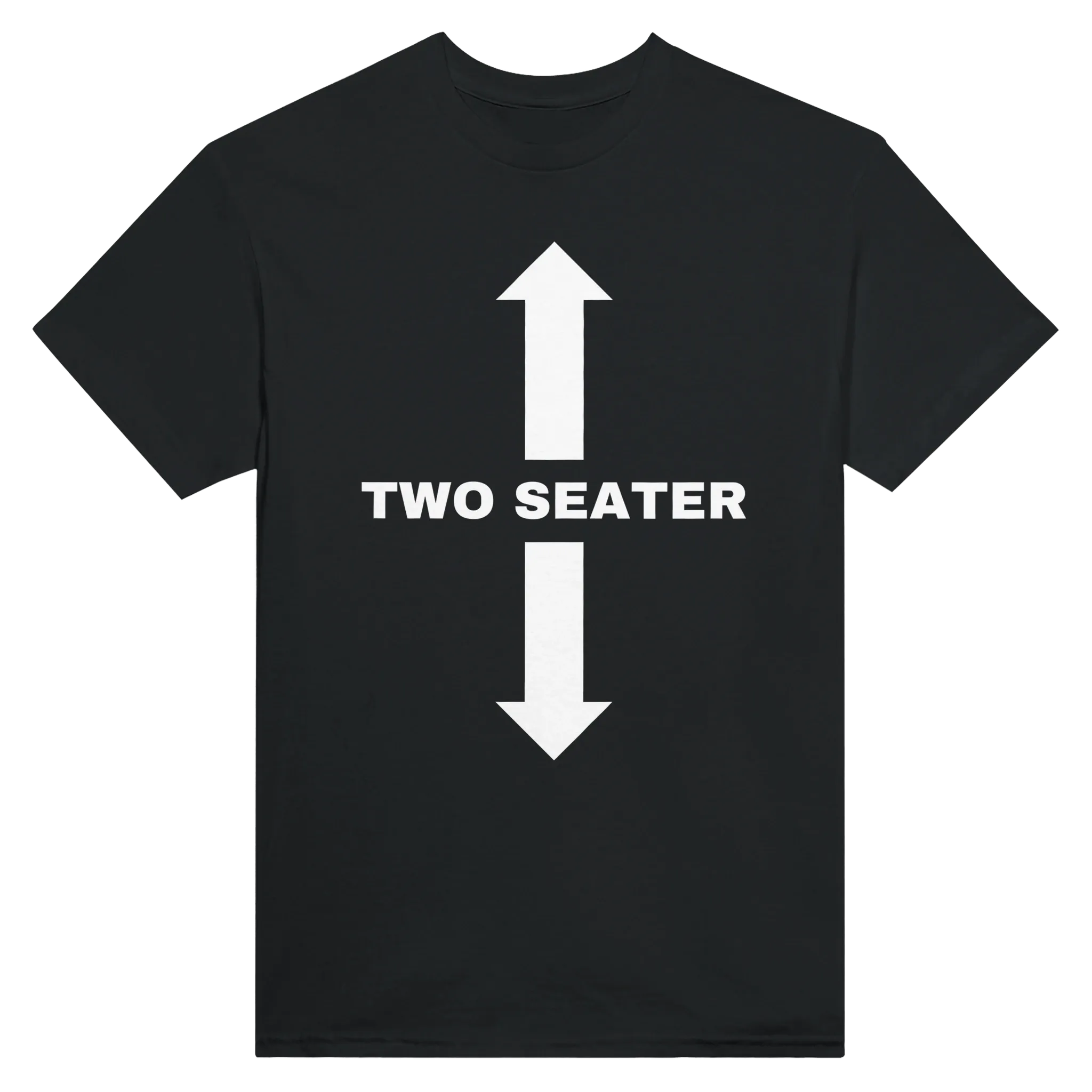 TWO SEATER - TEE – Black