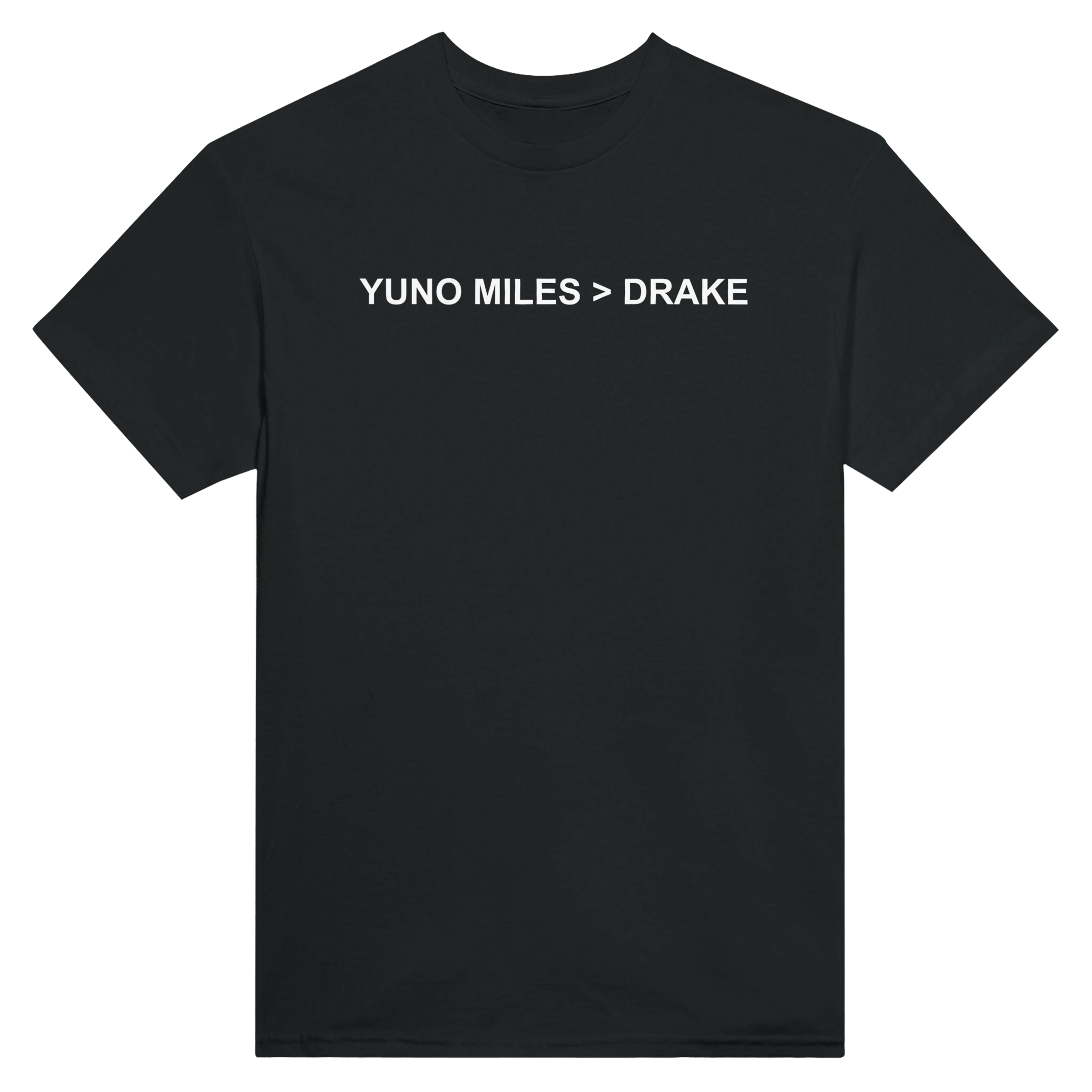 YUNO MILES > DRAKE - TEE – Black