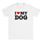 I LOVE MY GF - BABY TEE – White