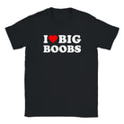 I LOVE BIG BOOBS - BABY TEE – Black