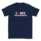 I LOVE MY GIRLFRIENDS - BABY TEE – Navy