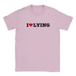 I LOVE LYING - BABY TEE – Light Pink
