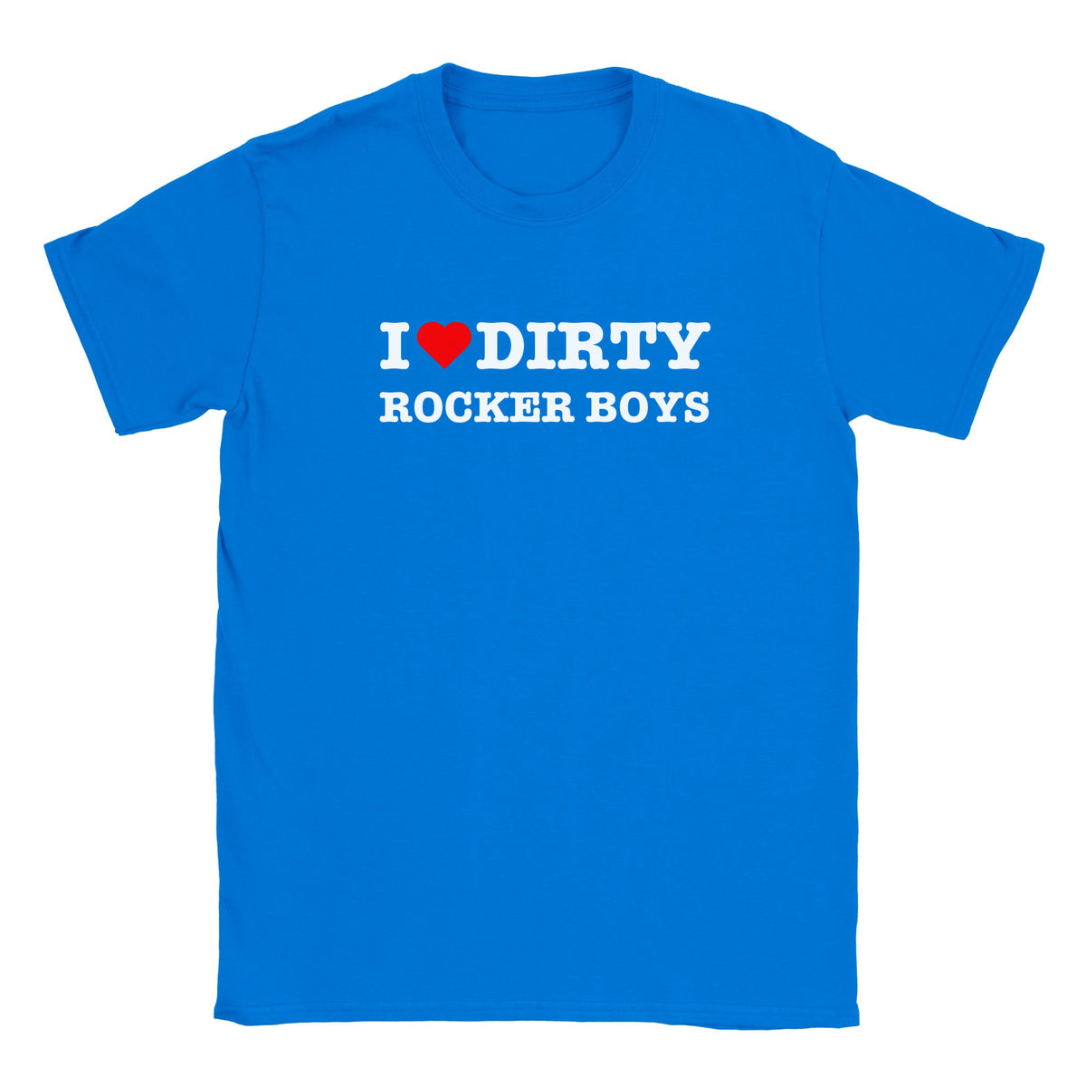 I LOVE DIRTY ROCKER BOYS - BABY TEE – Royal