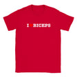 I LOVE BICEPS - BABY TEE – Red