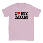 I LOVE MY MOM - BABY TEE – Light Pink