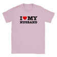 I LOVE MY HUSBAND - BABY TEE – Light Pink