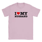 I LOVE MY HUSBAND - BABY TEE – Light Pink