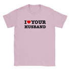 I LOVE YOUR HUSBAND - BABY TEE – Light Pink
