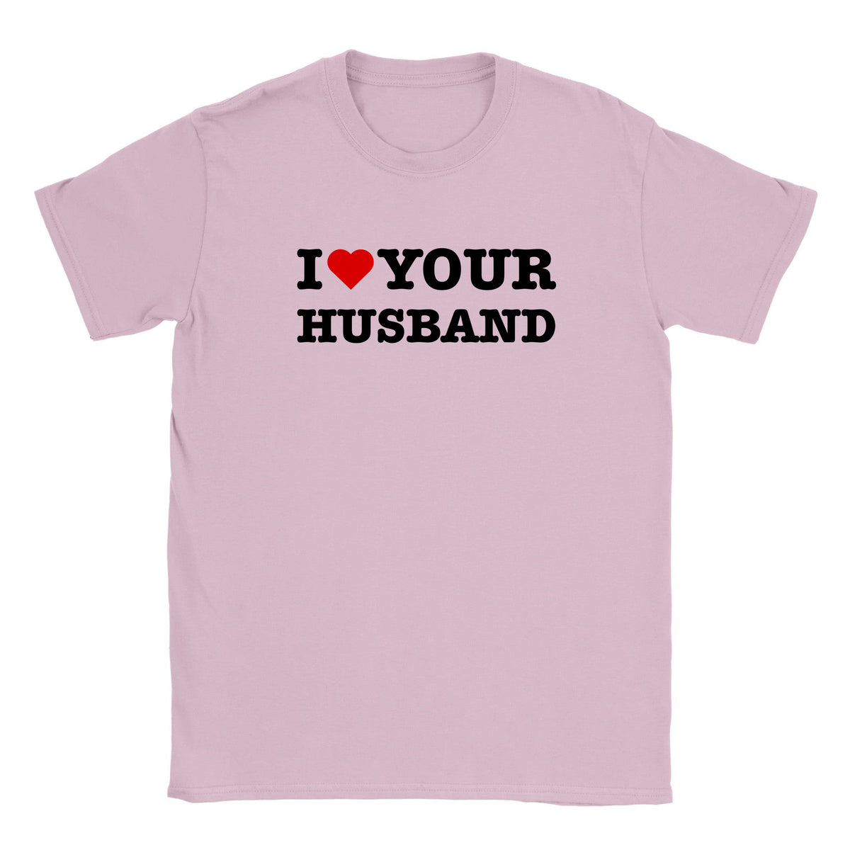 I LOVE YOUR HUSBAND - BABY TEE – Light Pink