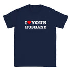I LOVE YOUR HUSBAND - BABY TEE – Navy