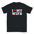 I LOVE MY WIFE - BABY TEE – Black