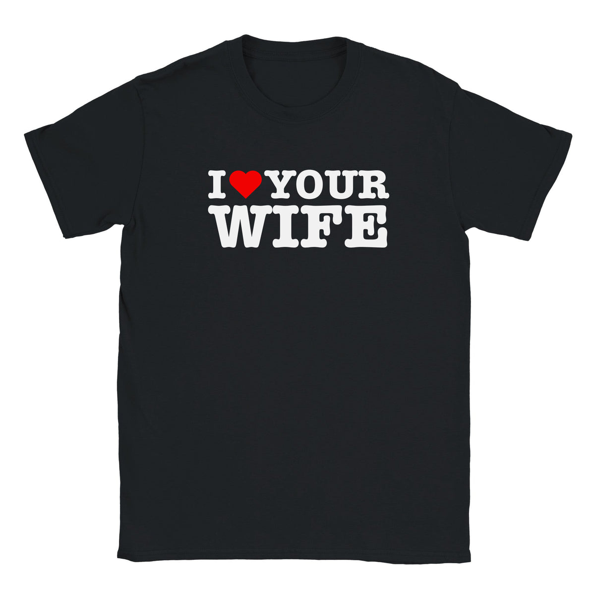 I LOVE YOUR MOM - BABY TEE – Black